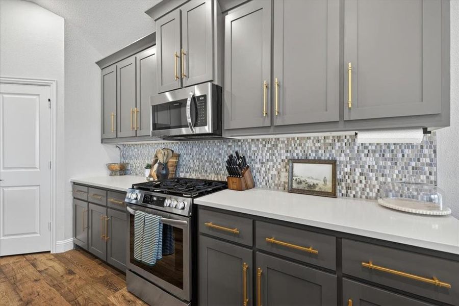 Furnished interior view inside a new home in , Godley (Image 16).