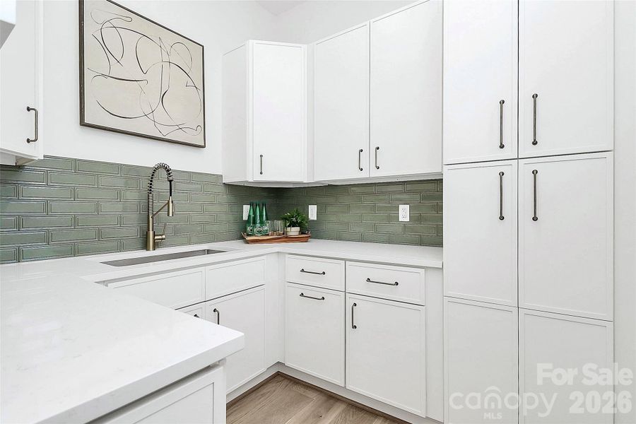 Furnished interior view inside a new home in , Charlotte (Image 43).