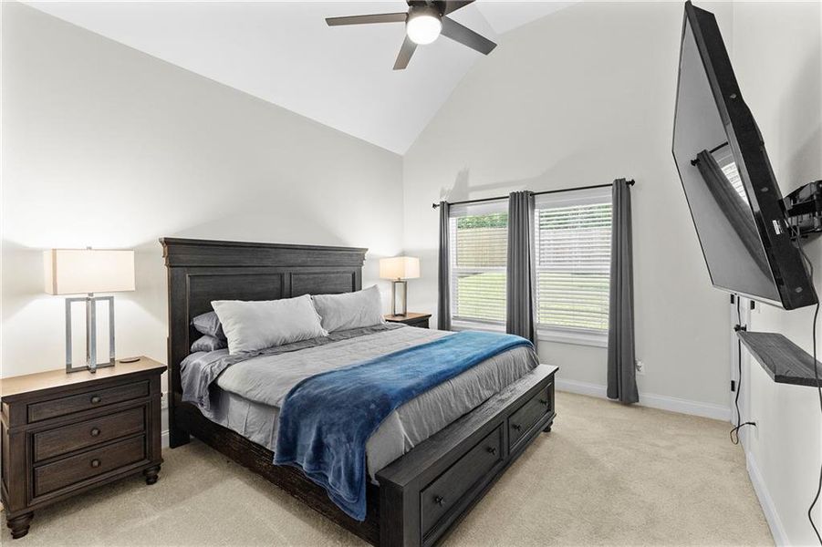 Furnished interior view inside a new home in , Atlanta (Image 23). Furnished interior view inside a new home in , Atlanta (Image 23).