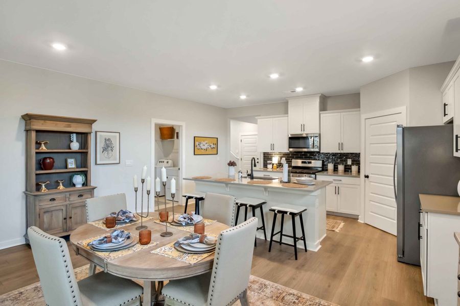 Representative furnished interior of a home built from the DOVER by D.R. Horton in Nexus South, Gallatin (Image 12). Representative furnished interior of a home built from the DOVER by D.R. Horton in Nexus South, Gallatin (Image 12).