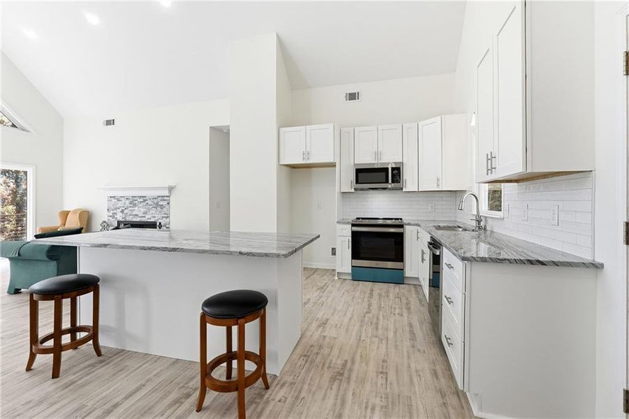 Furnished interior view inside a new home in , Cumming (Image 11).