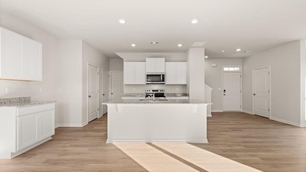 Furnished interior view inside a new home in Pointe Park, Union City (Image 5). Furnished interior view inside a new home in Pointe Park, Union City (Image 5).