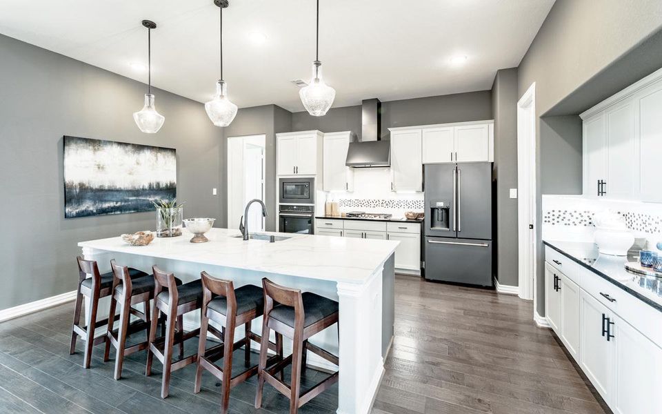 Furnished interior view inside a new home in High Park Hill, Arrington (Image 12).