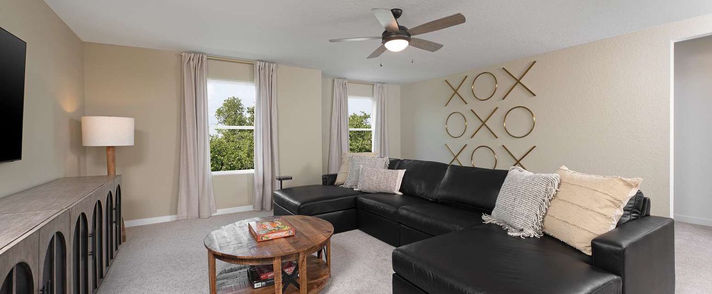Representative furnished interior of a home built from the Gage by Ashton Woods in The Wilder, Adkins (Image 12). Representative furnished interior of a home built from the Gage by Ashton Woods in The Wilder, Adkins (Image 12).