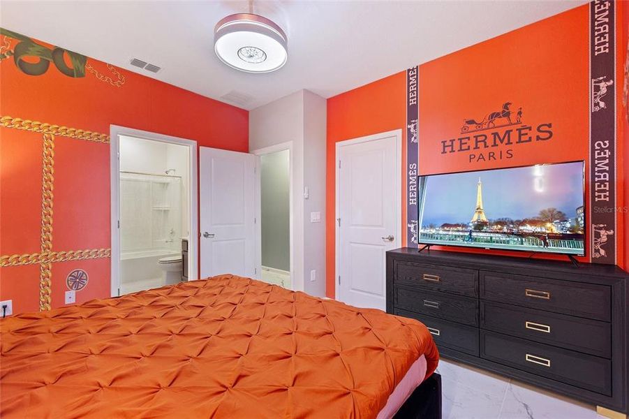 Furnished interior view inside a new home in , Kissimmee (Image 13).