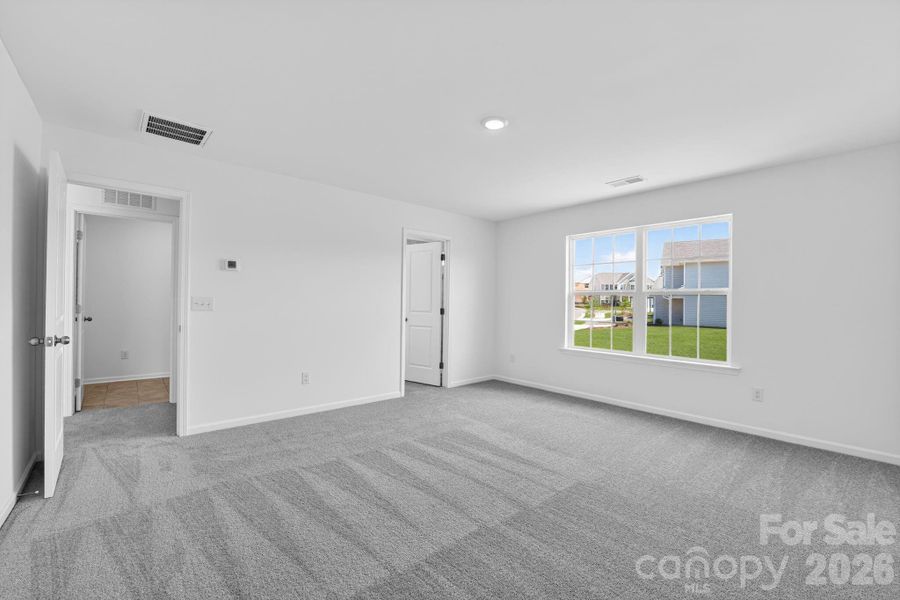 Spacious, unfurnished interior of a new home in Shannon Woods, Maiden (Image 19). Spacious, unfurnished interior of a new home in Shannon Woods, Maiden (Image 19).