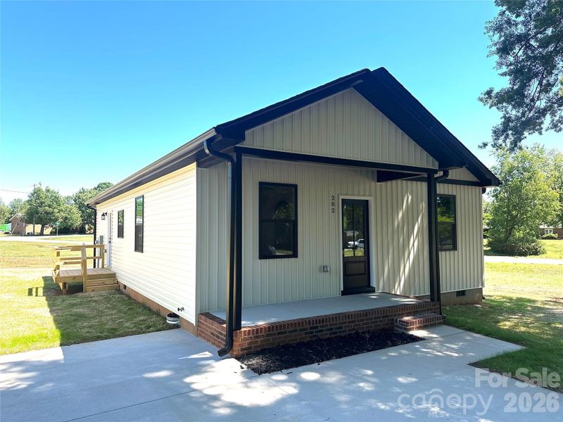 Exterior details and patio area of a home in , Salisbury (Image 17).
