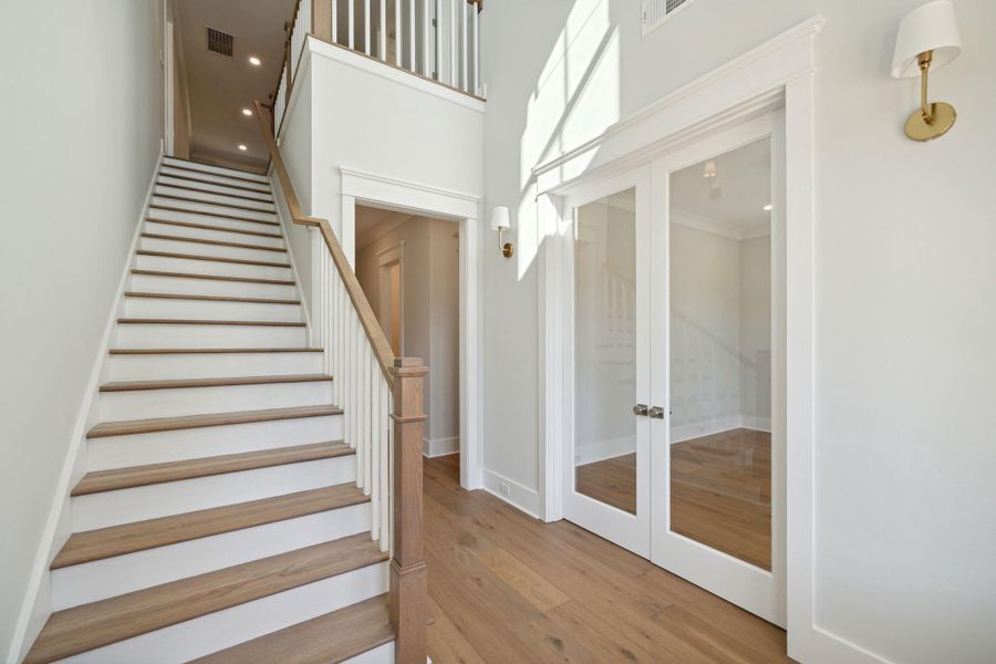 Spacious, unfurnished interior of a new home in Rivercroft, Awendaw (Image 11). Spacious, unfurnished interior of a new home in Rivercroft, Awendaw (Image 11).