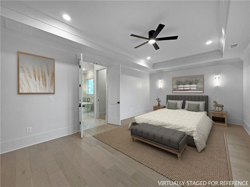 Furnished interior view inside a new home in , Jefferson (Image 13).