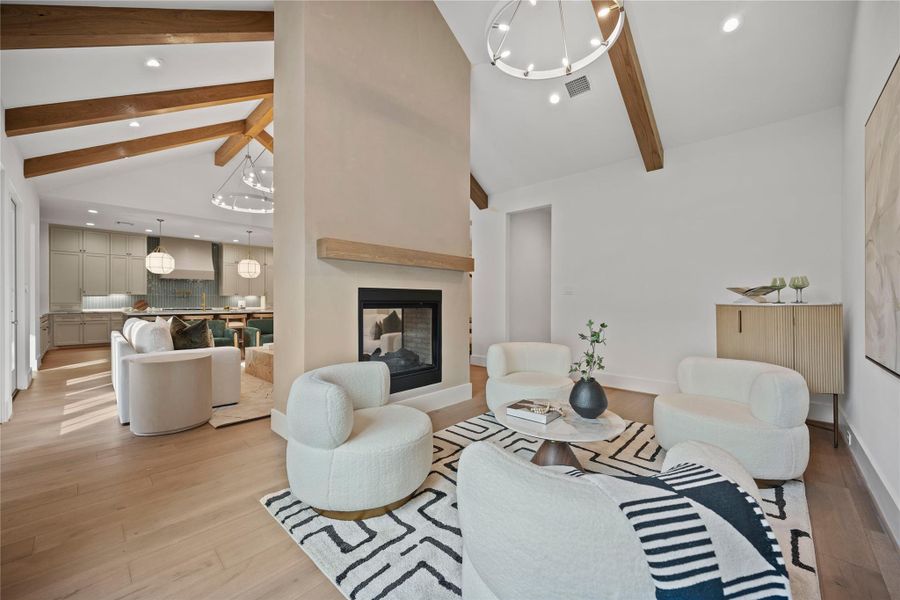 Another of view the secondary living area/den-like nook! Another of view the secondary living area/den-like nook!