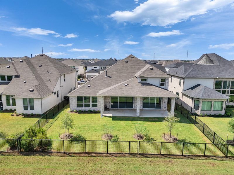 Exterior details and patio area of a home in , Cypress (Image 30). Exterior details and patio area of a home in , Cypress (Image 30).