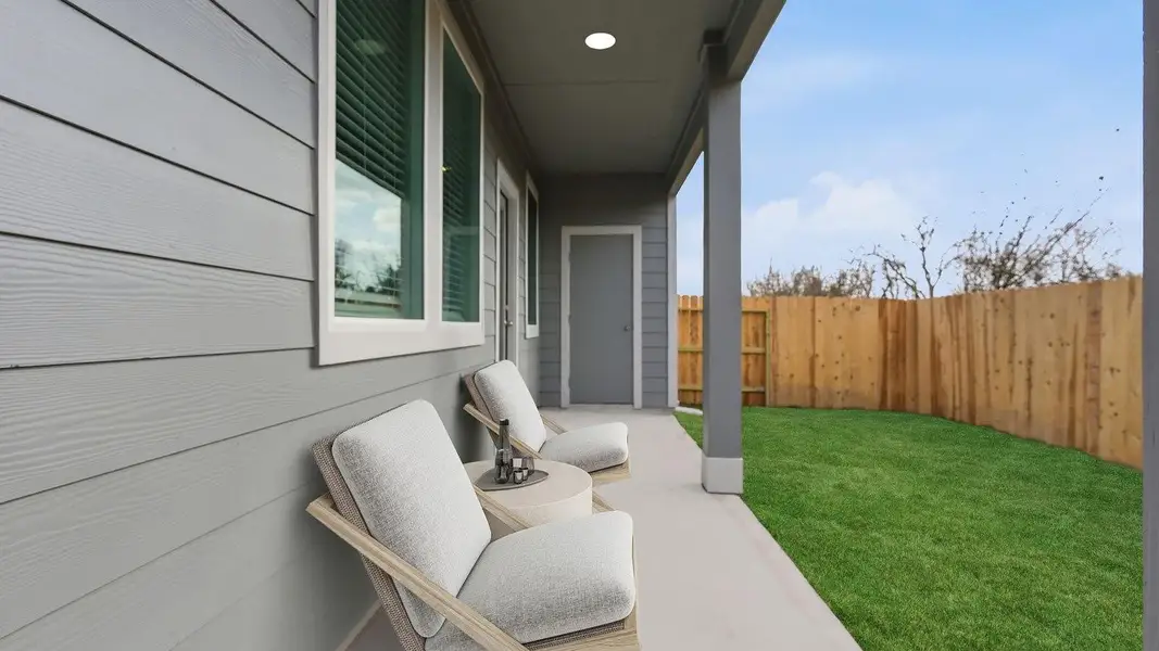 Elevations, exterior/ interior colors, options, available upgrades that require an additional charge, and standard features will vary in each community and subject change without notice. Call for details.