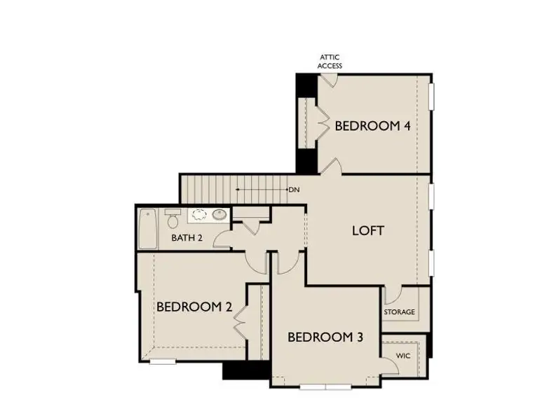 2D floor plan layout of this home in Azalea, Brookshire, TX (Image 3). 2D floor plan layout of this home in Azalea, Brookshire, TX (Image 3).