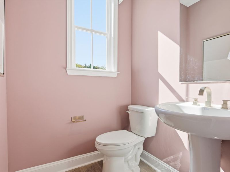 Representative furnished interior of a home built from the Bellamy by Tri Pointe Homes in Bellflower, Charlotte (Image 32).