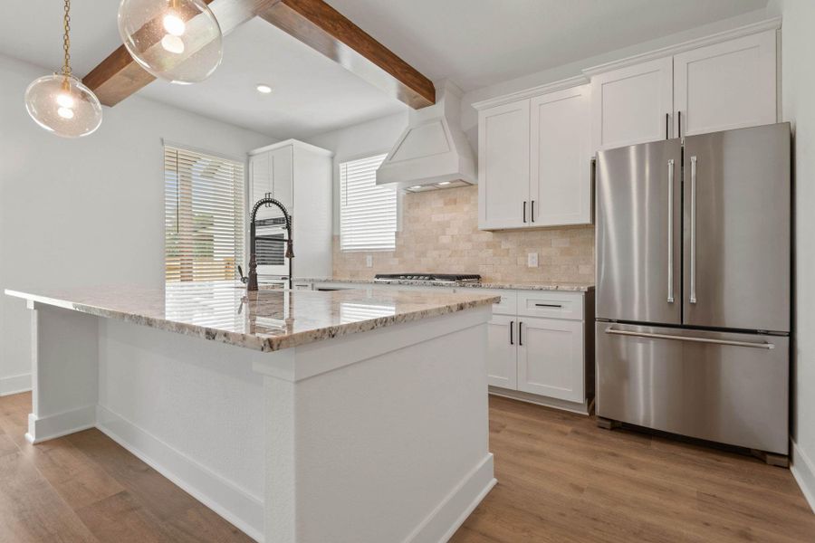 All kitchen upgrades come included!