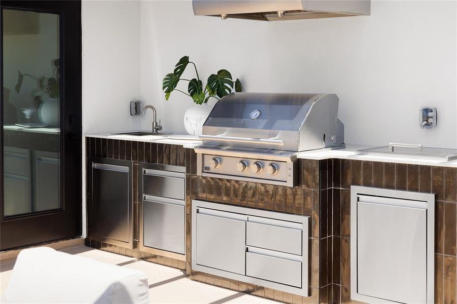 Furnished interior view inside a new home in , St. Petersburg (Image 9).