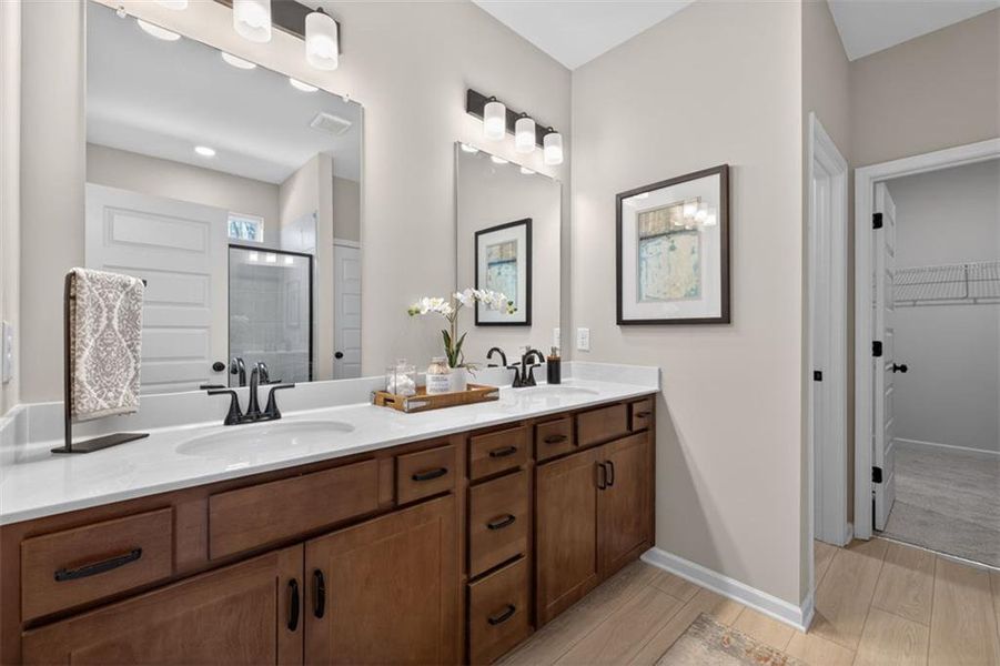 Furnished interior view inside a new home in Saddle Ridge, Calhoun (Image 6).