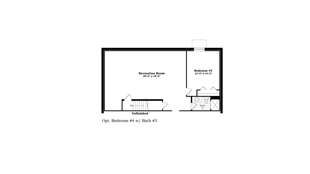 2D floor plan layout for the The Kensington by Norfolk Homes in Valleys, Jackson, MI (Image 28).