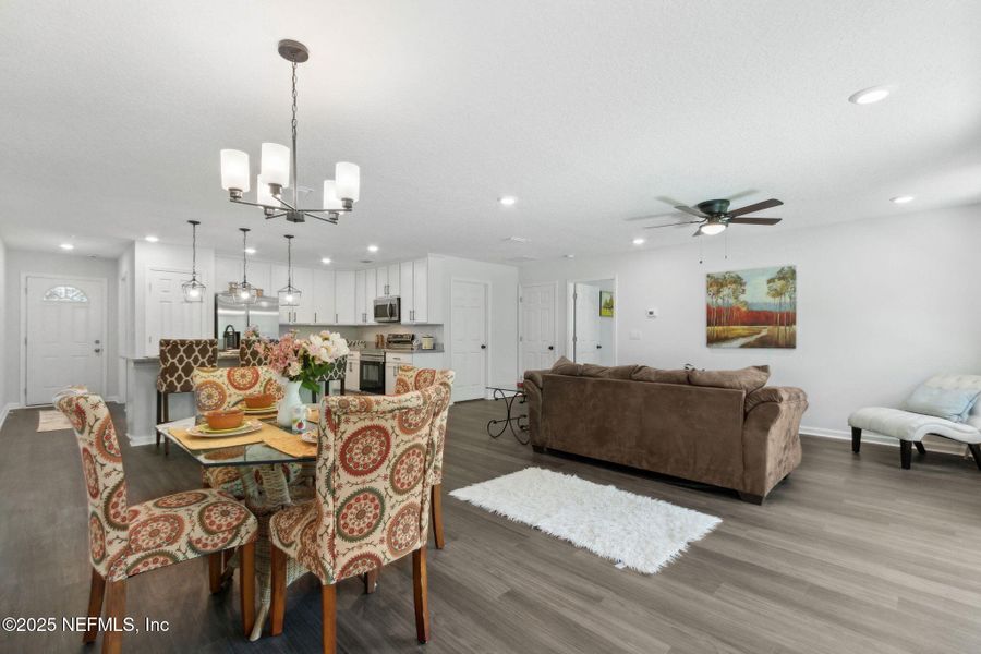 Furnished interior view inside a new home in , Baldwin (Image 20).