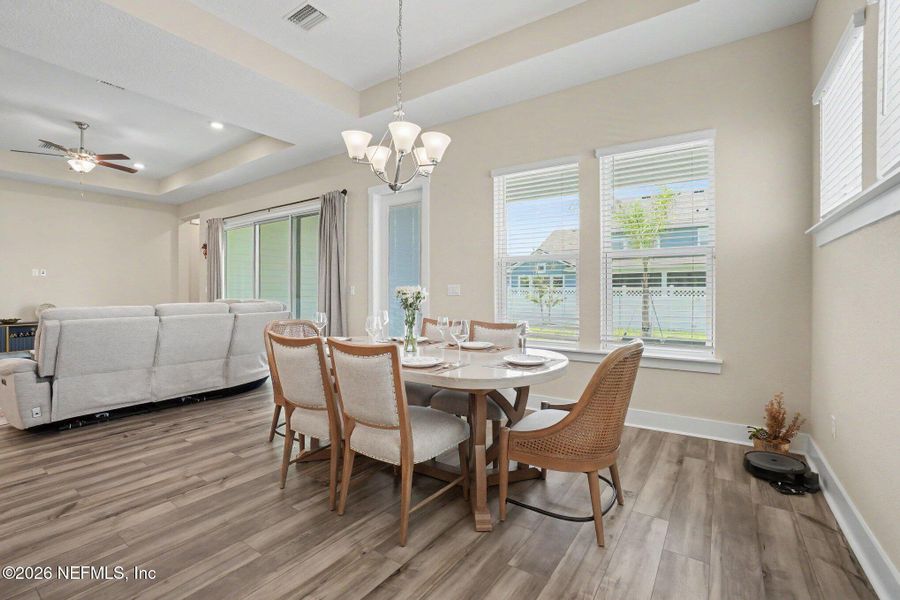 Furnished interior view inside a new home in , St. Augustine (Image 15).