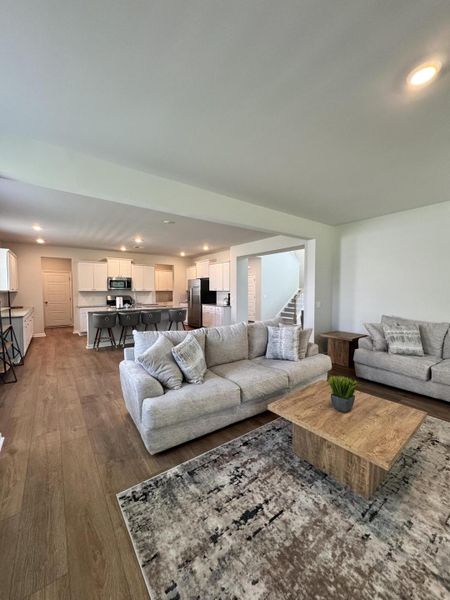 Furnished interior view inside a new home in Heron's Walk at Summers Corner: Arbor Collection, Summerville (Image 6).