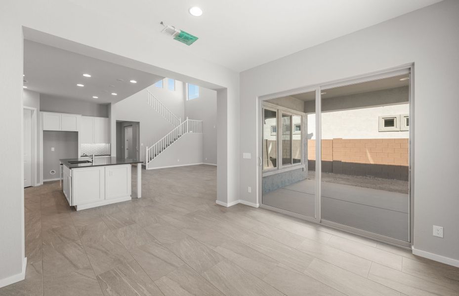 Spacious, unfurnished interior of a new home in Harvest - Enchantment Series, Queen Creek (Image 33). Spacious, unfurnished interior of a new home in Harvest - Enchantment Series, Queen Creek (Image 33).