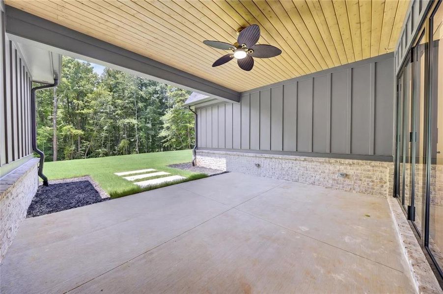Exterior details and patio area of a home in , Pendergrass (Image 38). Exterior details and patio area of a home in , Pendergrass (Image 38).