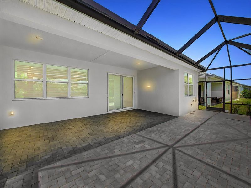 Covered Patio Nightshot