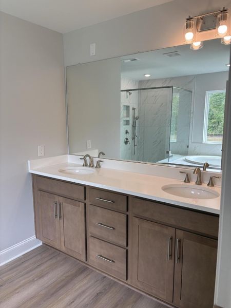 Furnished interior view inside a new home in Parker's Preserve, Ridgeville (Image 16).