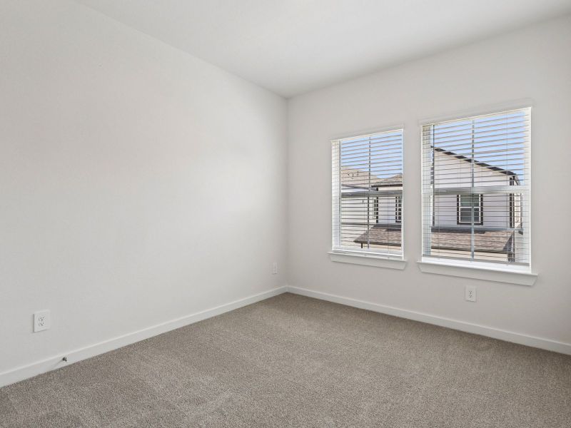 Spacious, unfurnished interior of a new home in Spring Brook Village - City Series, Houston (Image 15).