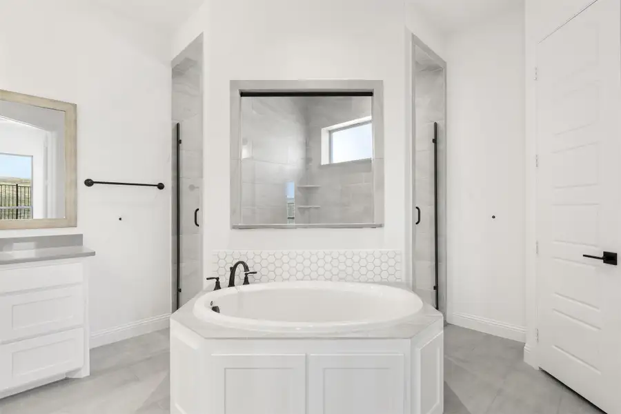 Representative furnished interior of a home built from the Newport by Windsor Homes in Nelson Lake Estates, Rockwall (Image 10).