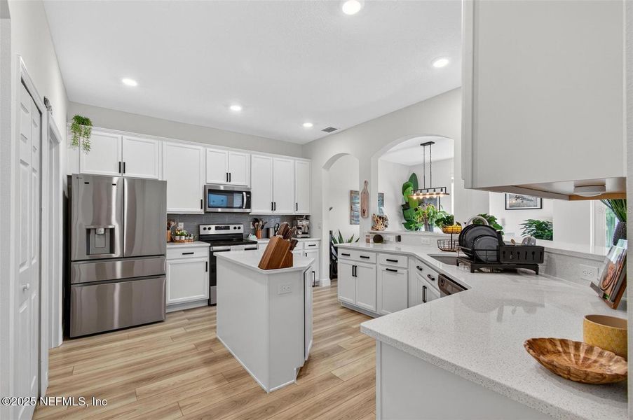 Furnished interior view inside a new home in Sawmill Creek at Palm Coast Park, Palm Coast (Image 40).