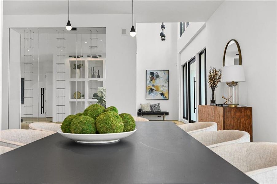 Furnished interior view inside a new home in , Atlanta (Image 14).