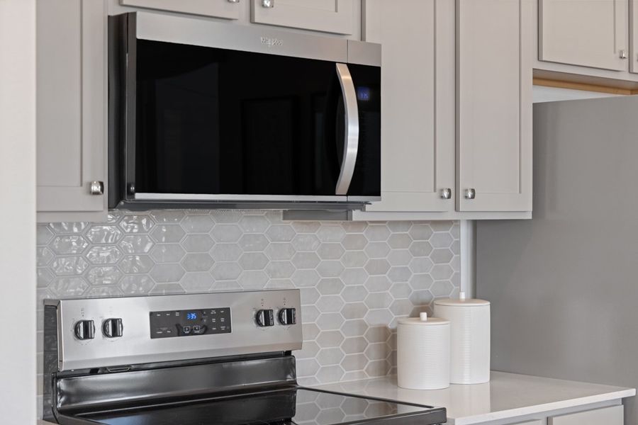 Stainless steel appliances