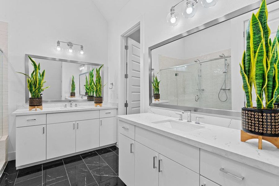 Furnished interior view inside a new home in Bluebonnet Lofts, Austin (Image 10).