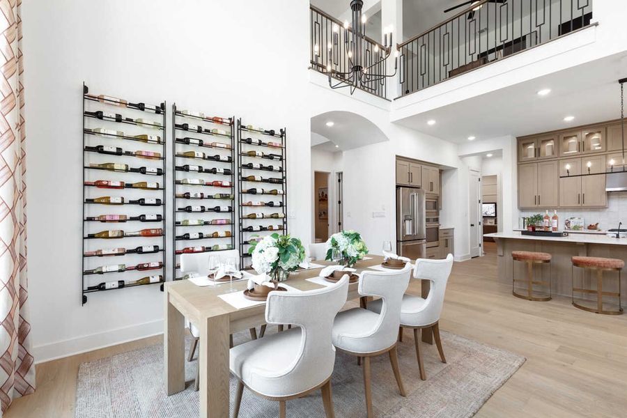 Representative Dining Room - some options shown