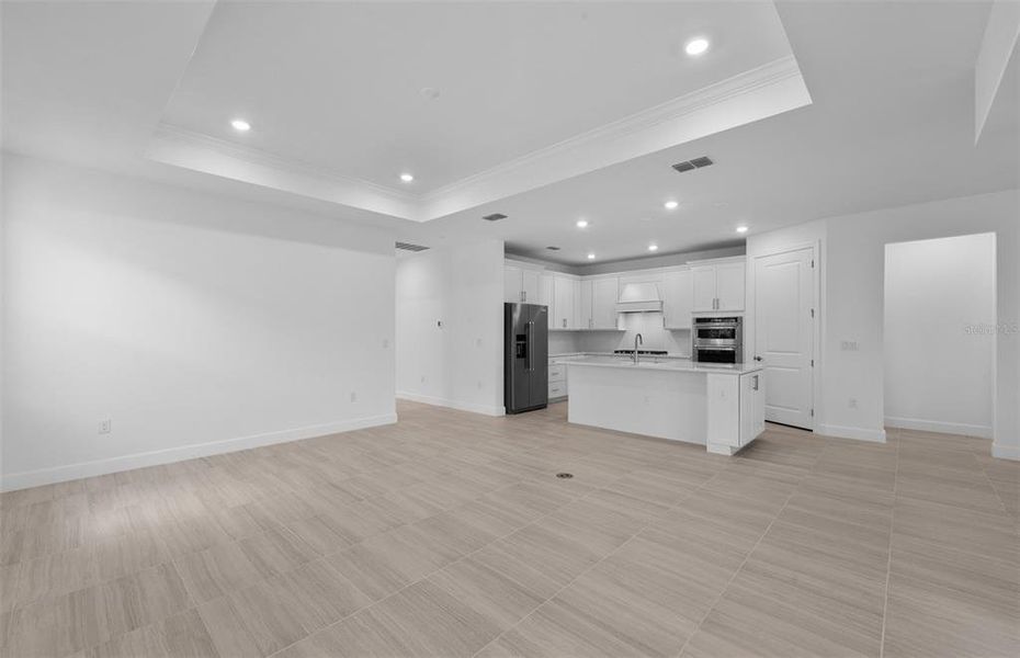 Spacious, unfurnished interior of a new home in BeachWalk by Manasota Key, Englewood (Image 19). Spacious, unfurnished interior of a new home in BeachWalk by Manasota Key, Englewood (Image 19).