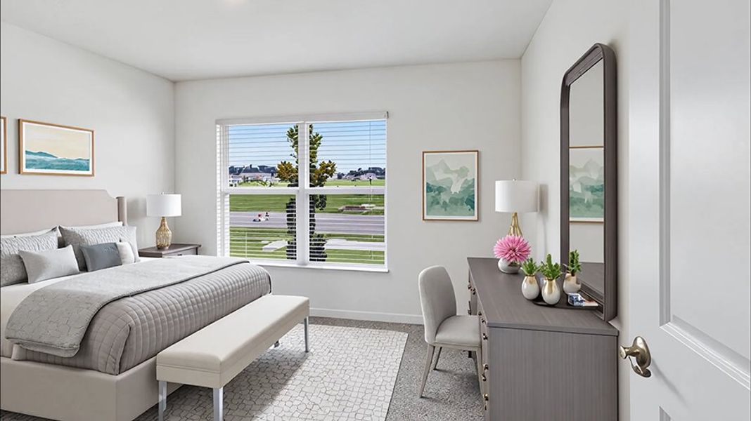 Furnished interior view inside a new home in Tartan Farms at Winding Oaks, Ocala (Image 7).