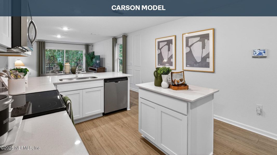 Furnished interior view inside a new home in Hansen Creek, Jacksonville (Image 15).