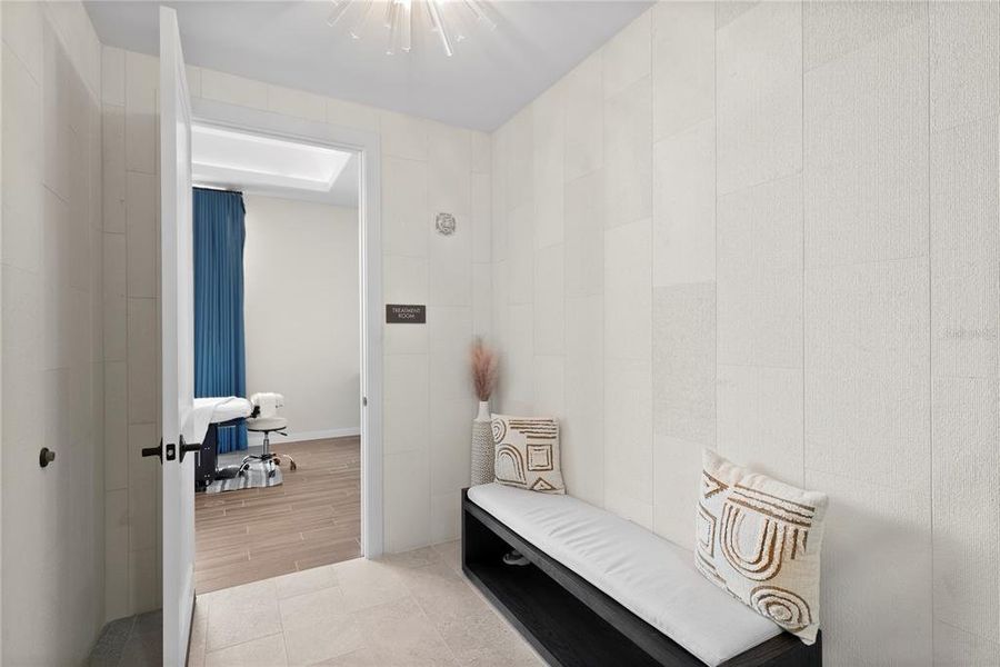 Furnished interior view inside a new home in Esplanade at Wiregrass Ranch, Wesley Chapel (Image 52).