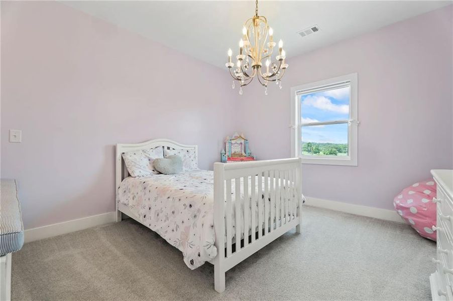 Furnished interior view inside a new home in , Cumming (Image 14).