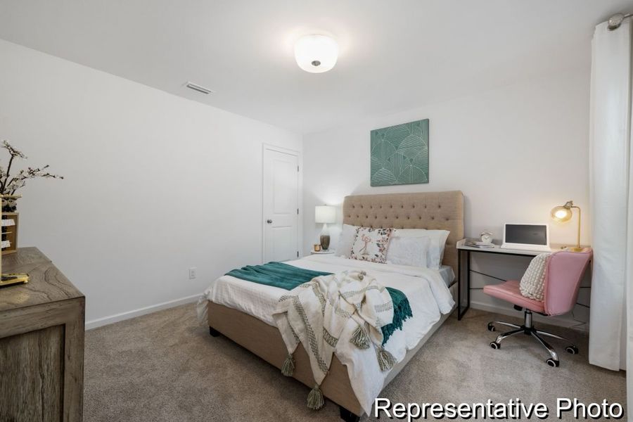 Furnished interior view inside a new home in Lowell Woods, Lowell (Image 15).