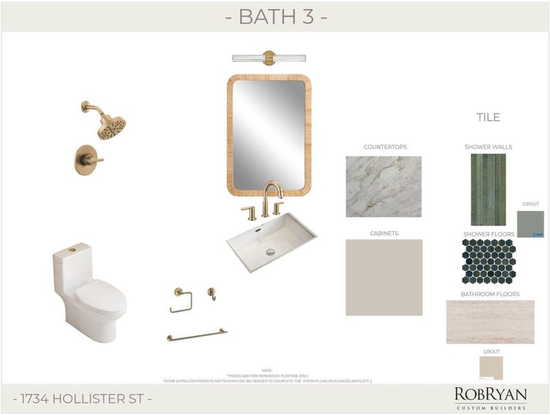 Bath 3 finishes