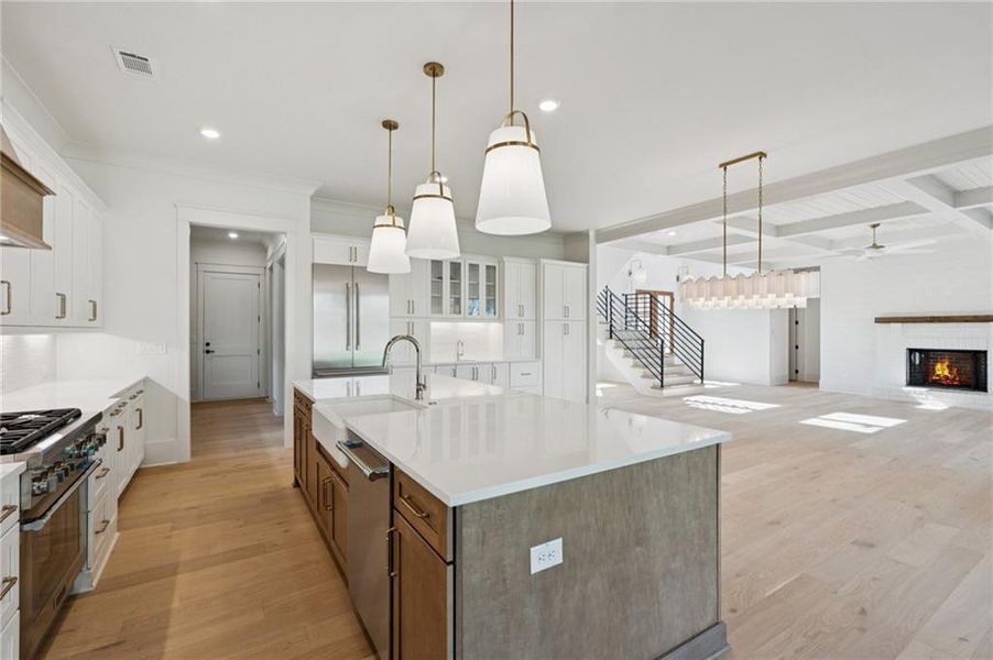 Furnished interior view inside a new home in , Cumming (Image 3).