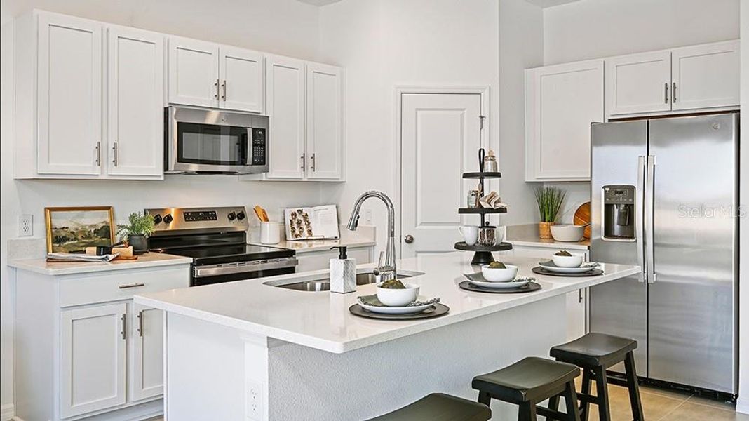 Furnished interior view inside a new home in Waterstone, Groveland (Image 5).