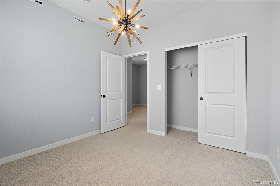 Bedroom 2 w/ Walk-in Closet