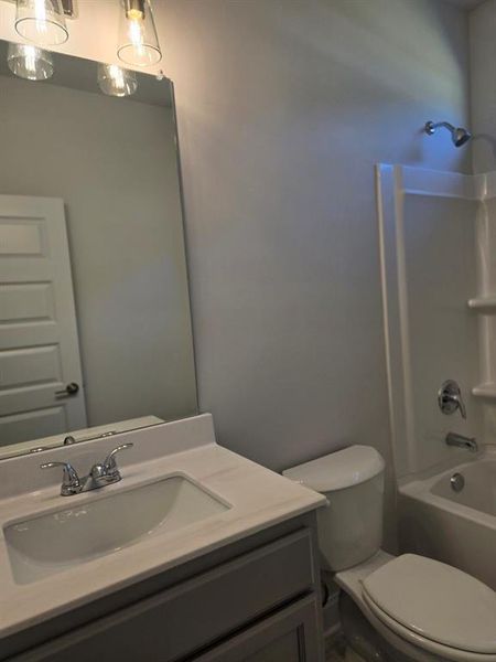 Furnished interior view inside a new home in Waters Edge, Mansfield (Image 12).