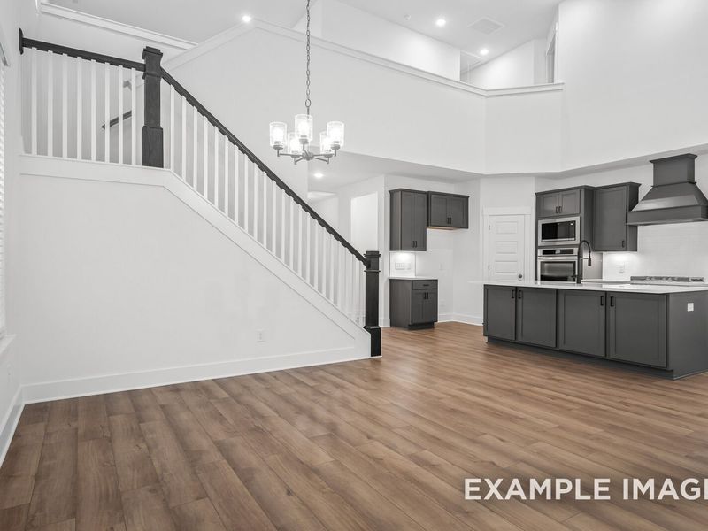 Furnished interior view inside a new home in Woods Crossing, Gallatin (Image 45).