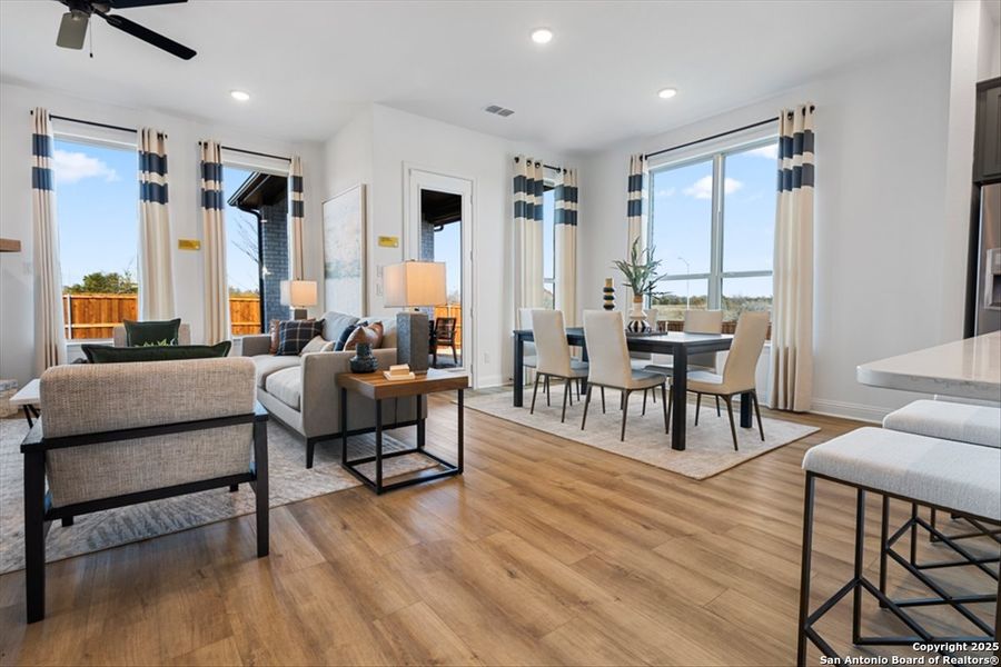 Furnished interior view inside a new home in Vista Ridge, Live Oak (Image 9).