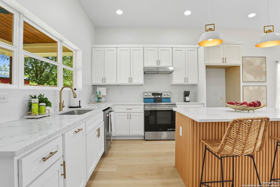 Furnished interior view inside a new home in , San Antonio (Image 14).